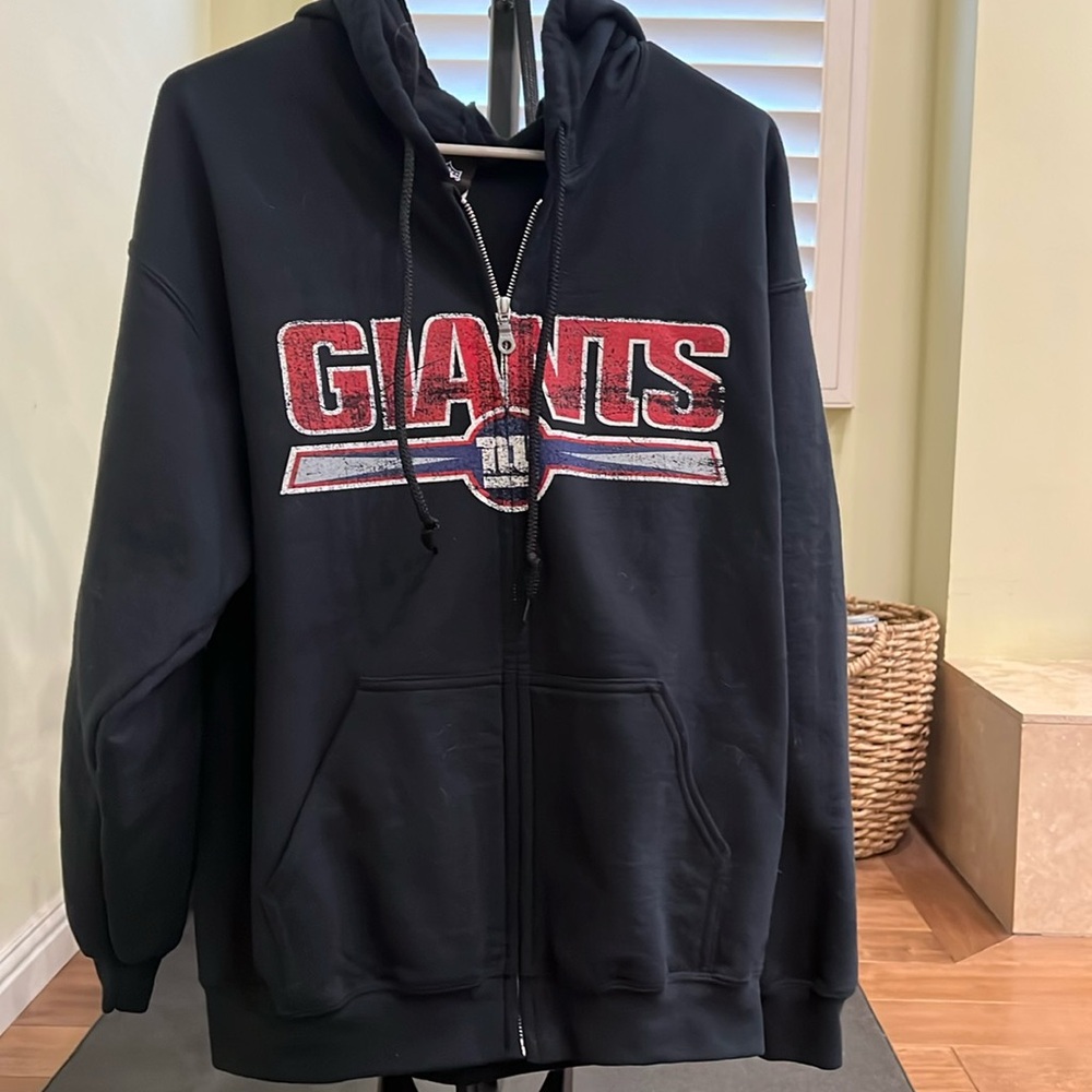 NFL NY Giants Zip Up Hoodie